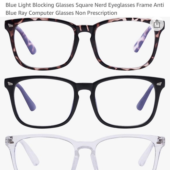 Blue light blocking stylish glasses NWT - Picture 4 of 13